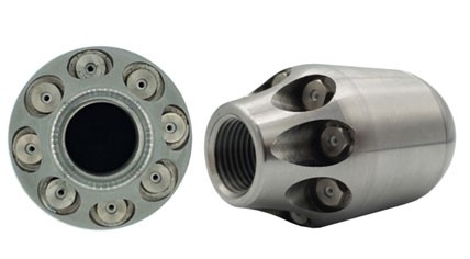 Granate Sewer Nozzle, 1/2" - 5/4" for Cleaning and Flushing of Sewer Systems