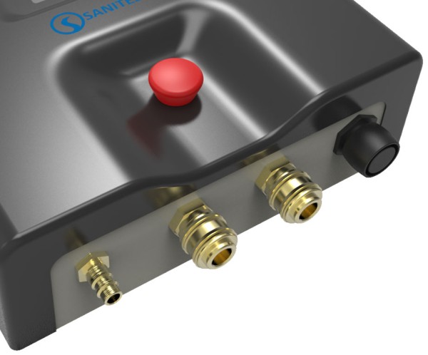 Sensor für die Hochdruck-Prüfung mit dem Sanitester Druck-Prüfkoffer