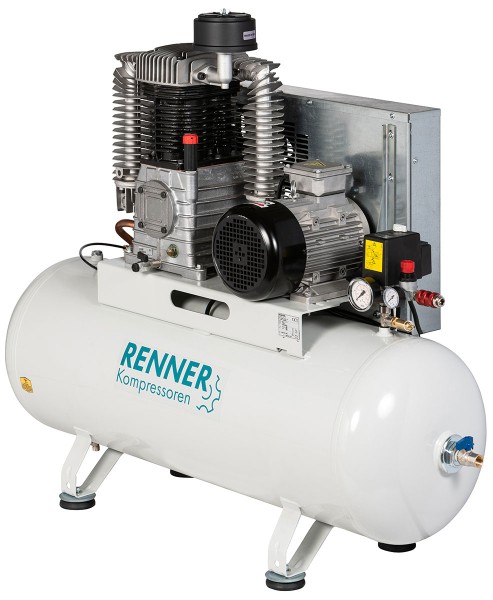 REKO H 510/150 - 710/150 Piston Compressor For Craft And Industry 3.0 - 4.0 kW, 14 Bar, 150 Liters Compressed Air Tank