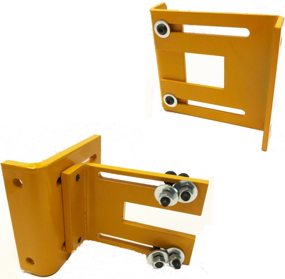 Setting angle for drilling machines safety guard - Set with 4 angles