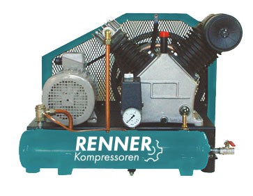 RBK 950 Additional Piston Compressor For Industry And Trade 5.5 kW, 15 Bar