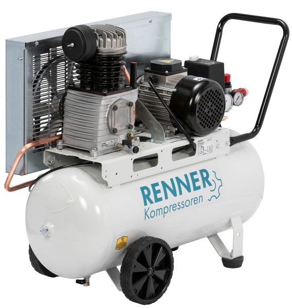 REKO fahrbarer Kolbenkompressor für Industrie und Handwerk 1,5 - 4,0 kW, 10-11 bar, 50-90 Liter