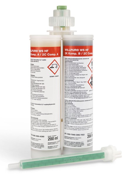 WILLPUR® WS HF Two-Component Injection Resin High Foaming, Instant Setting, 12 Pcs.