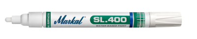 MARKAL SL400 Wasserbasierter Lackmarker für Allzweck-Markierung weiss MOWOTAS