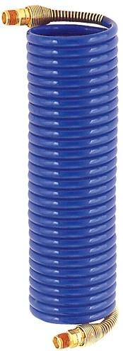Spiral Hose, Fitting, Nylon, R 1/4, Hose Ø 6.3x4.8 - 9.5x7.9, 2.5 - 7.5 m