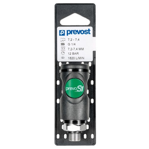 Quick plug Coupling Prevost ESI 071151CP 7.2-7.4 mm Male G 1/4
