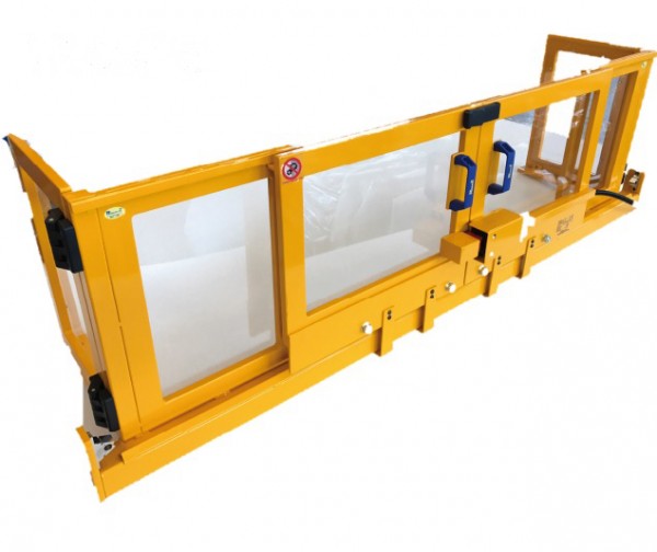 Schutzeinrichtung TASL für Flachschleifmaschinen mit gleitenden Türen Vorschaubild