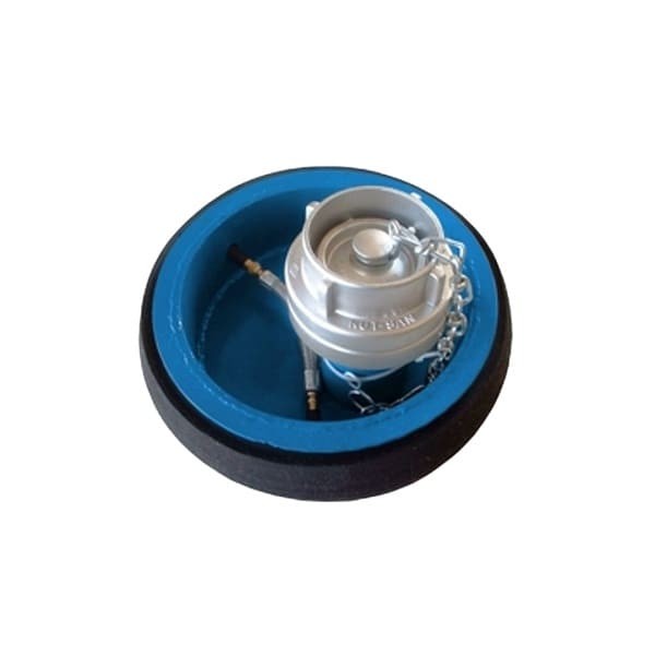 Pneumatischer Rohrverschluss DN 200-600, Aufpumpdruck 6 bar, 1" oder 2" Durchgang
