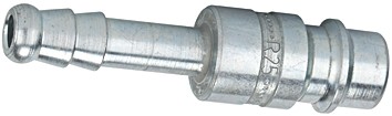 Plug-In Connector, I.D. 7.2-7.8, hard./gal. Steel, Sleeve I.D. 6 - 13, 0 - 35 Bar
