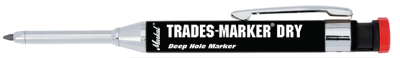 MARKAL Trades-Marker Dry Tiefloch-Marker für schwer zugängliche Stellen schwarz MOWOTAS